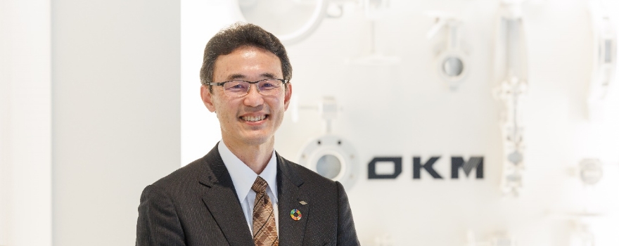 代表取締役社長 奥村晋一 